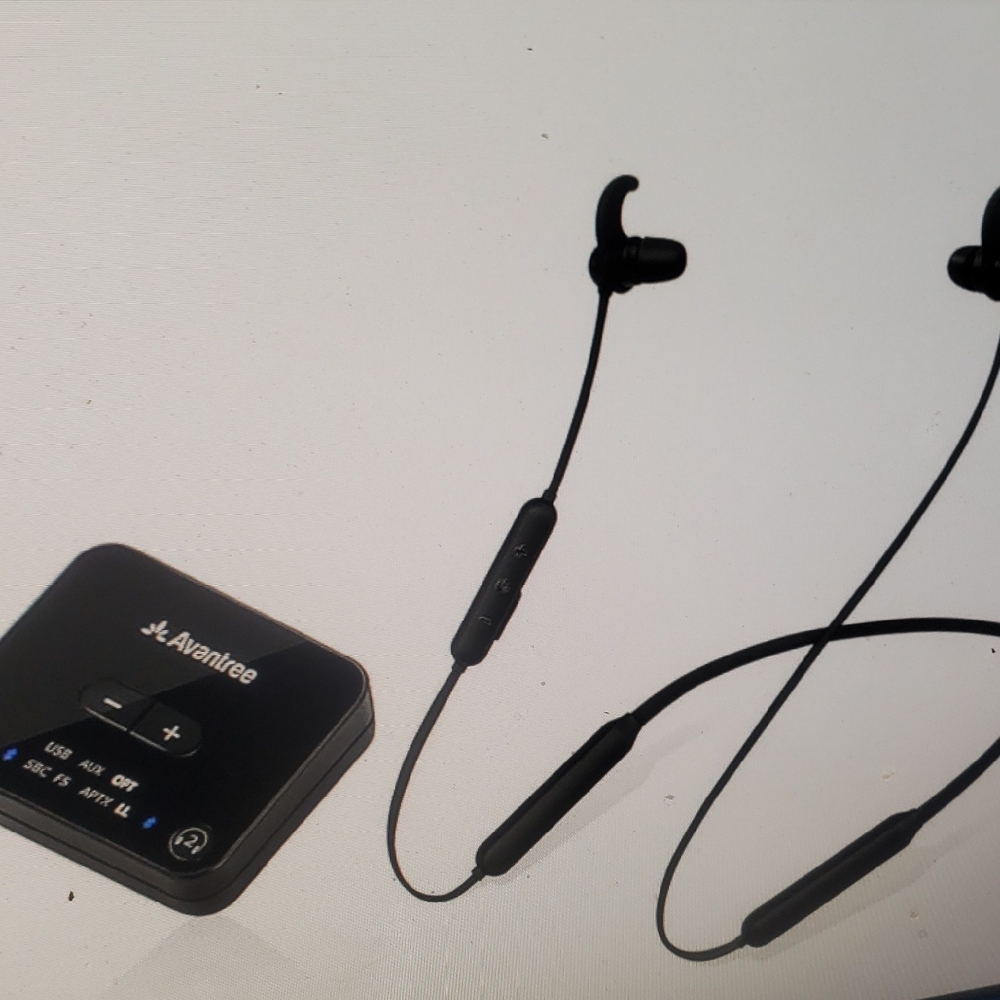 AVANTREE WIRELESS HEADPHONES EARBUDS FOR TV HT4186